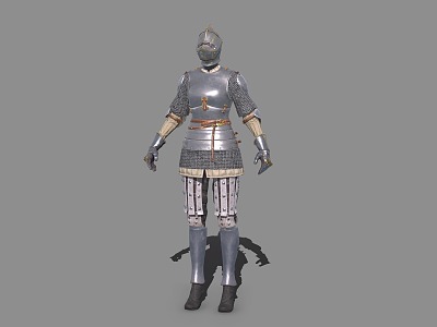 Female Knights Female Soldier model