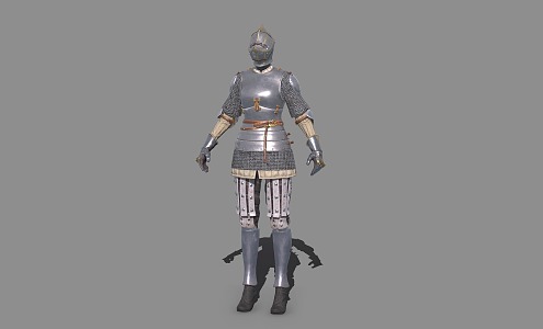 Female Knights Female Soldier 3d model