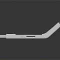 Silver USB Flash Drive With Metallic Finish Foldable Design And Portable Storage