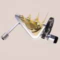Industrial Equipment With Precision Metal Gear Turbine Blade And Mechanical Shaft