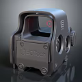 EOTech Holographic Tactical Sight With Red Dot Reticle And Adjustment Knobs