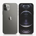 Apple iPhone Latest Model With Triple Camera Sleek Black Design And Front