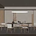 Song Style Restaurant 3d model