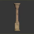 Elegant Intricate Carved Stone Column For Architectural Decoration And Design Use