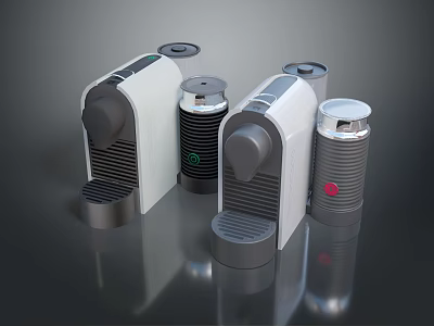 Modern Desktop Computers With Compact Design And Metallic Accents For Home Office Use 3d model