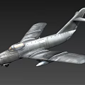 Detailed 3D Render Of Modern Military Fighter Jet With Aerodynamic Design And Wing Structure