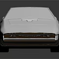 White Concept Car With Blue Roof And Sleek Futuristic Body Design