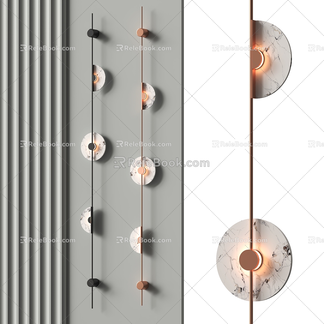 Wall lamp model