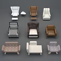 Single Seater Sofa Collection With Various Designs And Different Color Options