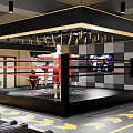 Modern Gym Simple Gym 3d model