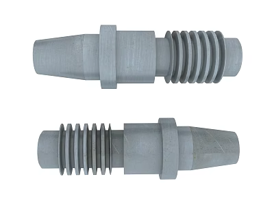 High Quality Grey Metal Hardware Tools Threaded Connector Parts for Industrial Applications 3d model