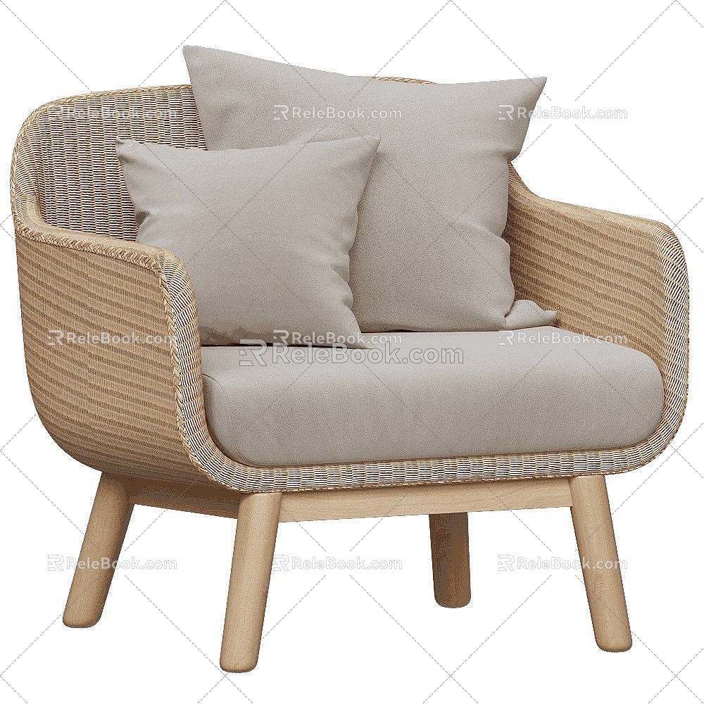 Vincent Sheppard lounge chair 3d model