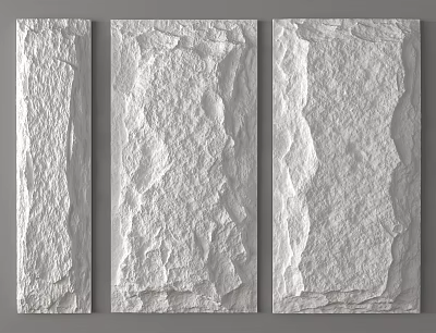 White Textured Background Wall For Interior Decor With Natural Stone Finish 3d model White Textured Background Wall For Interior Decor With Natural Stone Finish 3d model