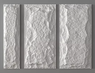 Modern Stone Mao Stone Wall Stone Background Wall 3d model