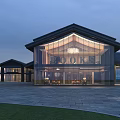 modern architecture 3d model