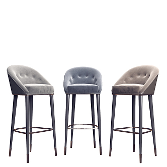 Modern Bar Chair 3d model