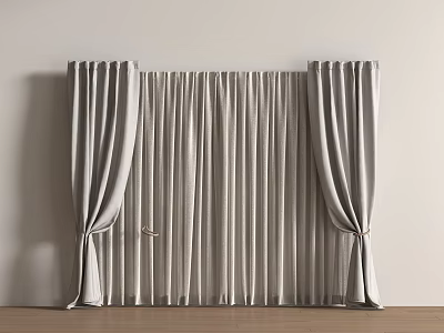 Modern Curtains 3d model