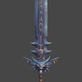 Wizard Style Sword 3d model