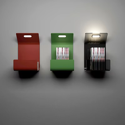 Modern wall shelf pendant 3d model