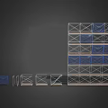 scaffolding ladder tripod industrial equipment 3d model