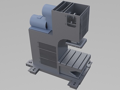 Mechanical press 3d model