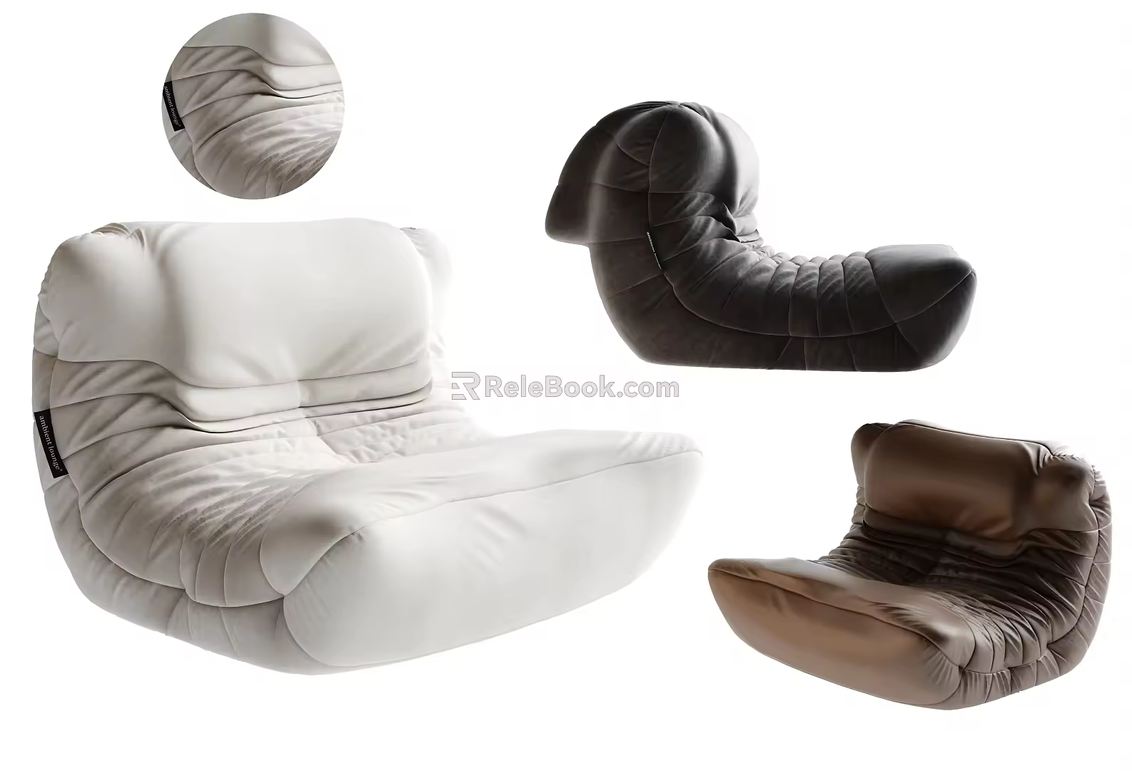 Lazy Sofa Leisure Sofa Sofa Chair 3d model