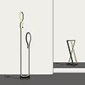Modern Floor Lamps With Sleek Lines And Illuminated Design For Interior Decoration