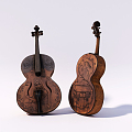 Modern Violin 3d model