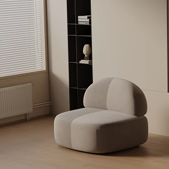 modern leisure chair 3d model