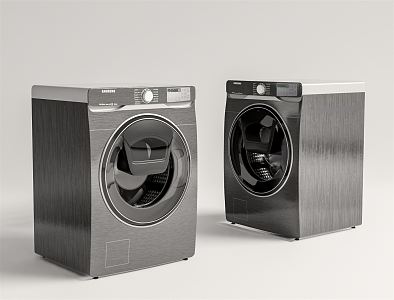 Modern washing machine 3d model