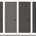 Modern Contemporary Hinged Door Designs With Sleek Wooden And Matte Finish For Home Interior