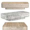 Stylish Modern Coffee Tables With Marble And Wood Grain Tabletop Designs