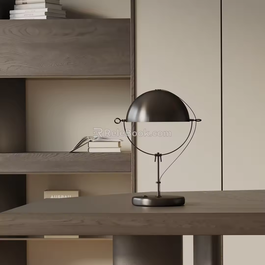 Modern table lamp 3d model