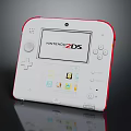Modern game console home game console Nintendo game console vintage game console 3d model
