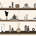 Combination of Ornaments 3d model