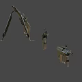 Aug weapon submachine gun 3d model