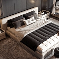 Style Bed 3d model