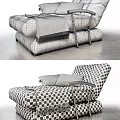 Sofa recliner 3d model
