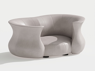 Modern Single Sofa Single Leisure Chair 3d model