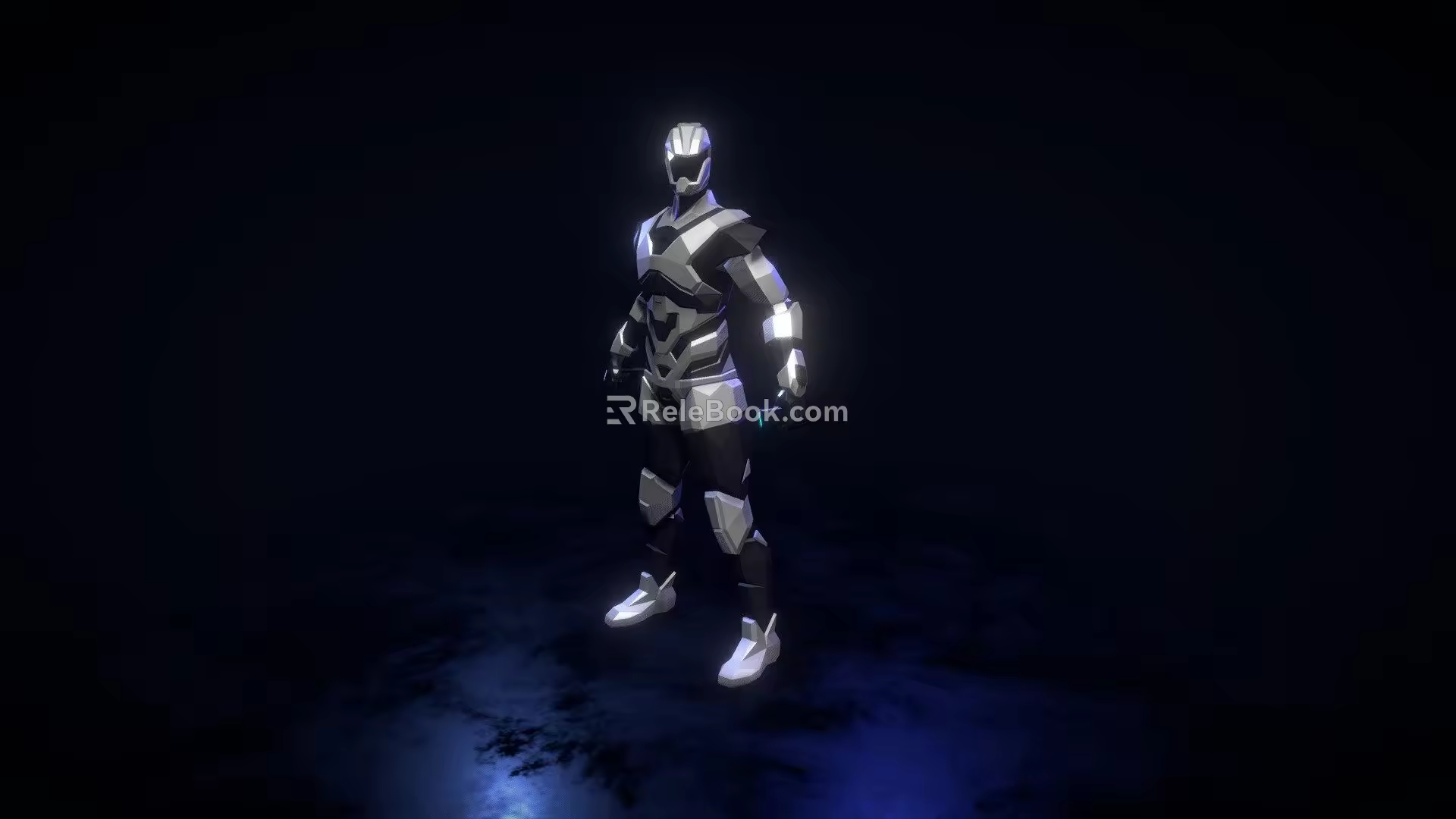 Sci-fi robot 3d model