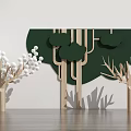 Modern Branch Natural Log Branch Tree Light 3d model