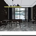 Elegant Modern Hotel Lobby Interior With Marble Flooring And Reception Desk