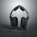 Ergonomic Over Ear Headphones With Built In Microphone And Comfortable Soft Ear Cushions
