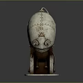 Humanoid robot science fiction robot industrial robot intelligent robot 3d model