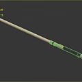 Modern Lightsaber With Sleek Silver Blade Black Handle And Metallic Accents