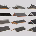 Ancient Chinese Architecture Roof Styles With Various Traditional Designs and Classic Shapes