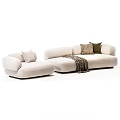 Modern Combination Multiplayer Sofa 3d model