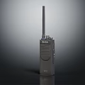 Black Zartek X10 Doorbell With Antenna On Gray Reflective Background