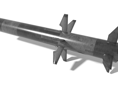 Game Movie Character Featuring Realistic Missile Weapon With 3D Model Design 3d model