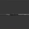 Modern Tactical Sniper Rifle With High Precision Scope And Ventilated Barrel